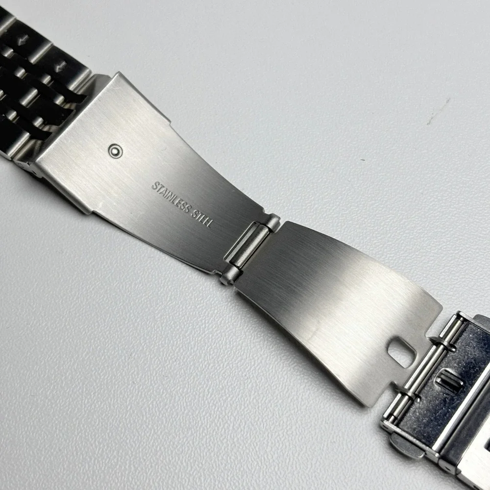 Two Tone Silver‎ Gold Stainless Steel Jubilee Link Band for Apple Watch